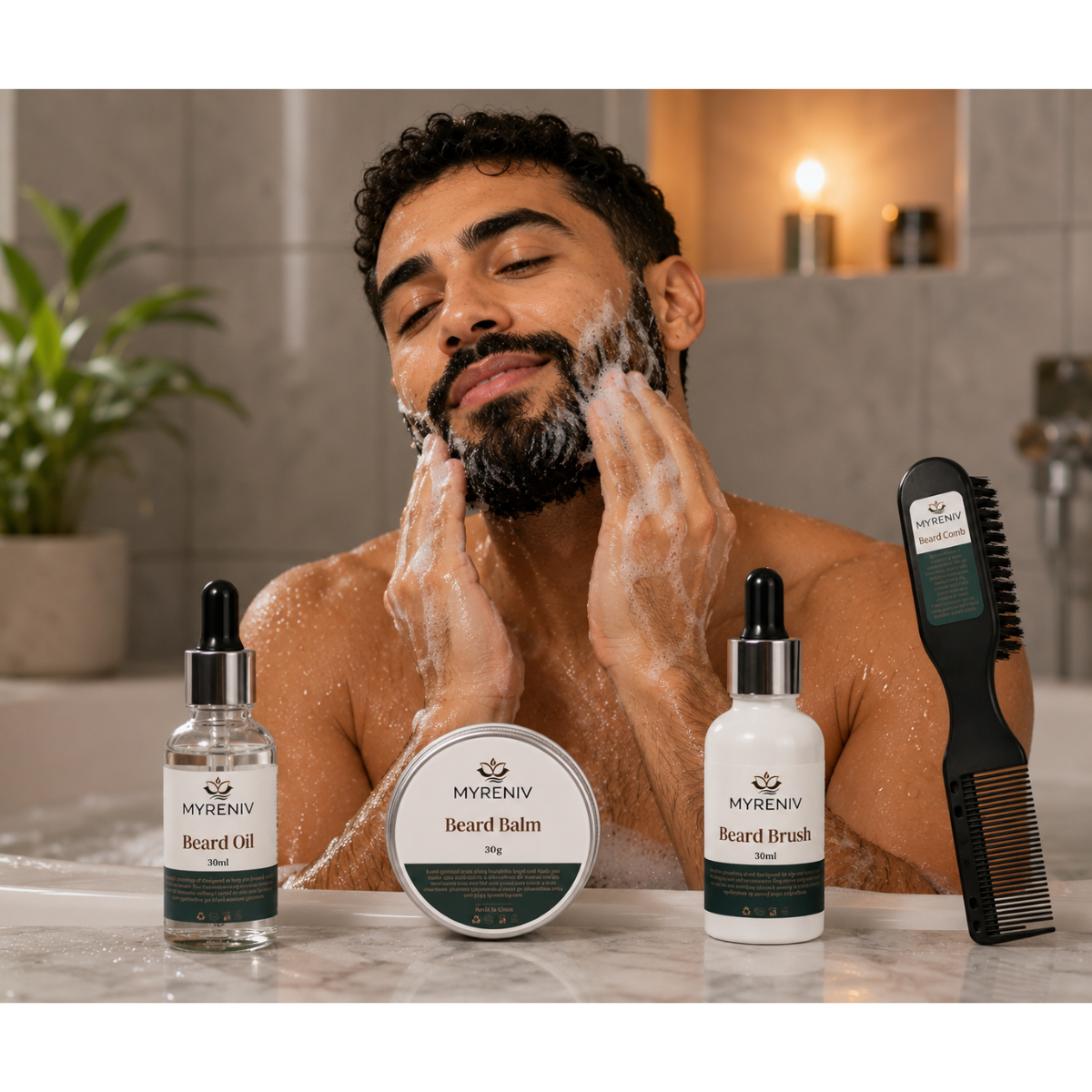 Myreniv™ Men's Premium Beard Grooming Kit