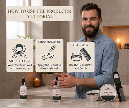 Myreniv™ Men's Premium Beard Grooming Kit